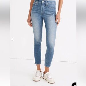 Madewell 10" High-Rise Skinny Crop Jeans
